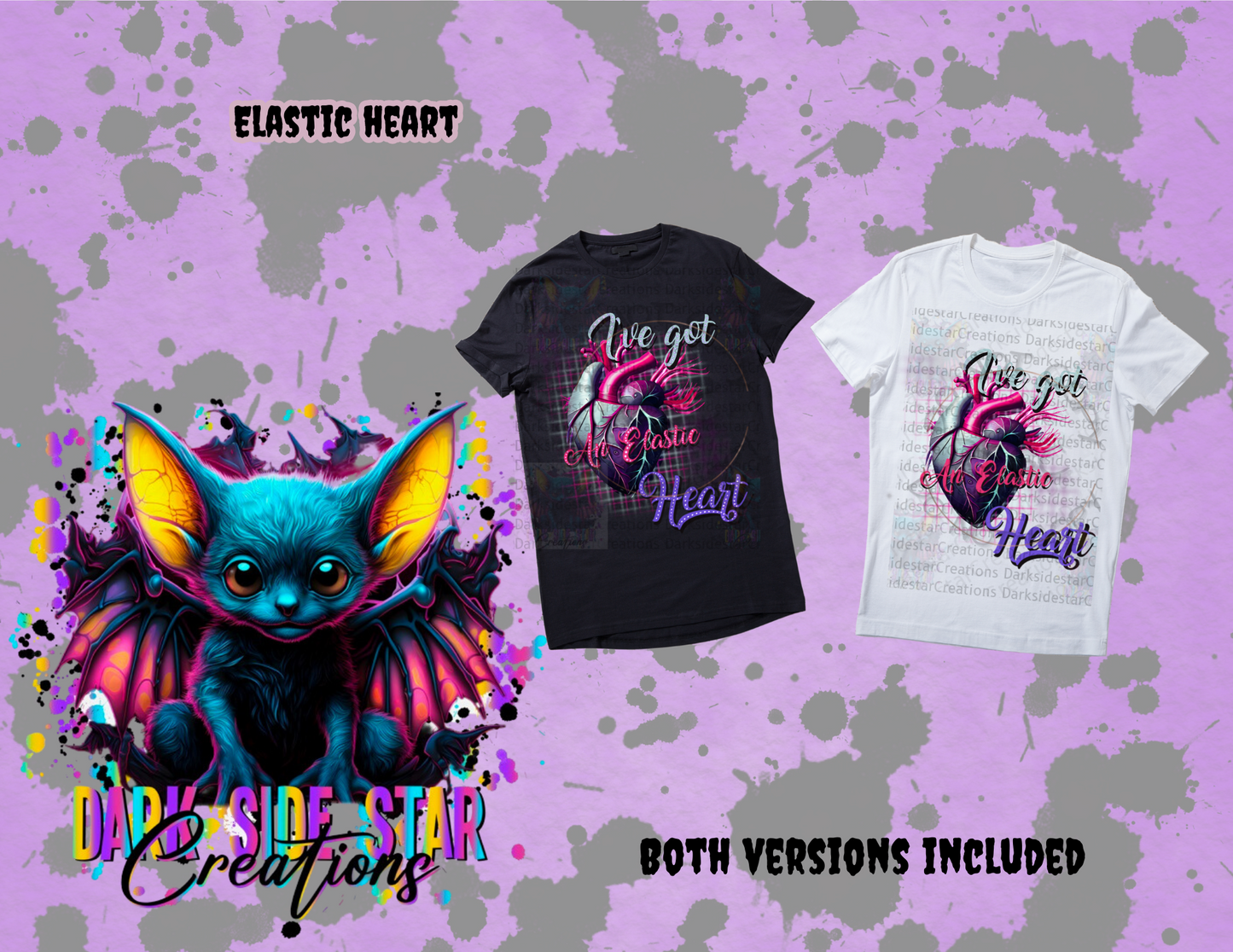 ELASTIC HEART DIGITAL CREATIONS PNG/SVG