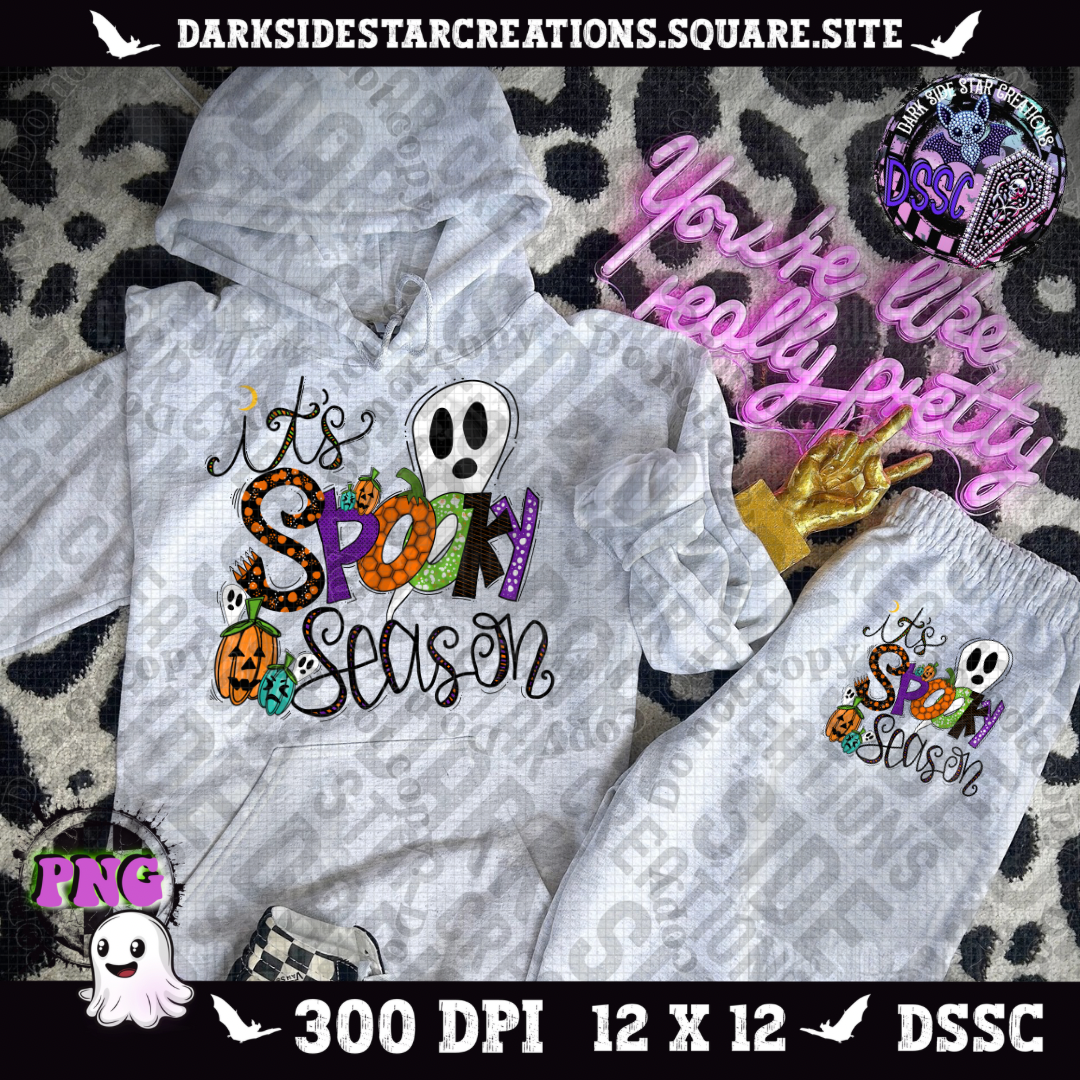 It’s Spooky Season PNG | 300 DPI | PNG | Digital Files Only (1)