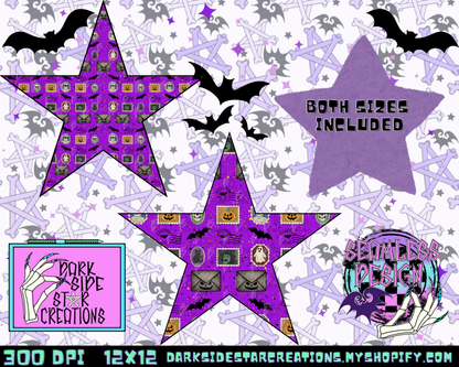 Ghoul Mail Seamless Design PNG | 300 DPI | 12X12 | Seamless | PNG | Digital Files Only (2 sizes included)