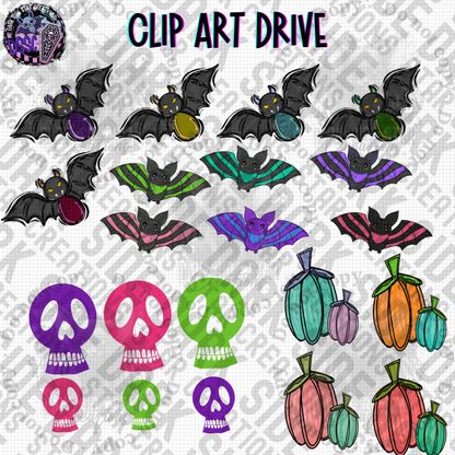 Clipart Drive By Dark Side Star Designs | 300 DPI | PNG | Digital File Clipart Drive | Elements | Digital Files Only