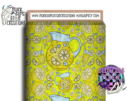 Lemonade Seamless Design PNG | 300 DPI | 12X12 | Seamless | PNG | Digital Files Only (1)