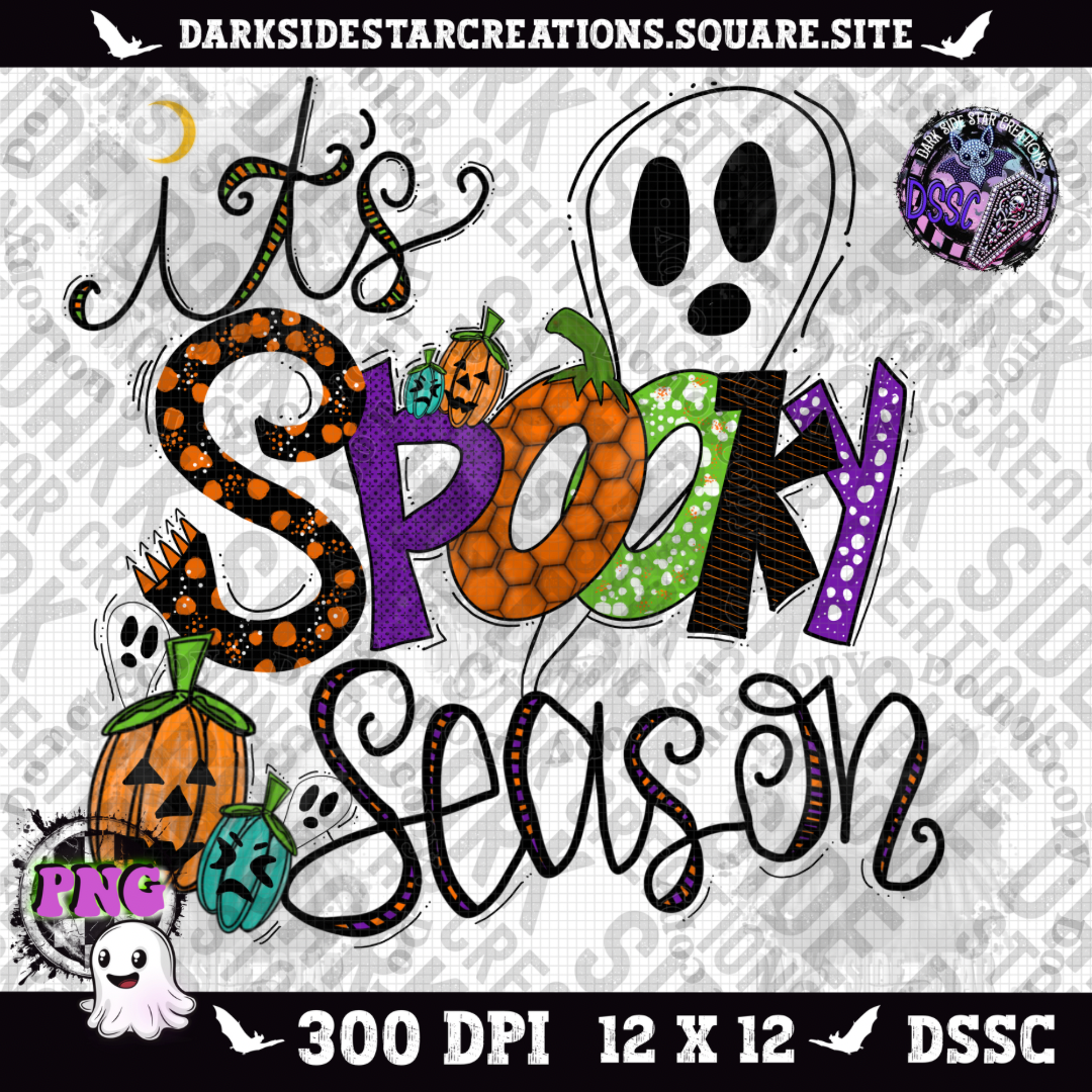 It’s Spooky Season PNG | 300 DPI | PNG | Digital Files Only (1)