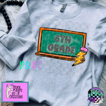 Back To School Chalkboard Bundle PNG | 300 DPI | PNG | Digital Files Only | Bundle | (14)