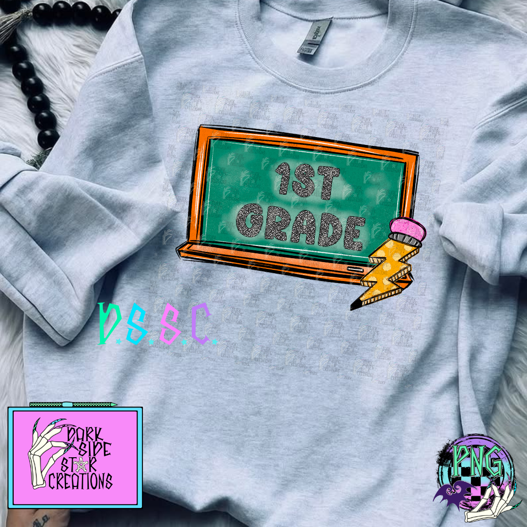 Back To School Chalkboard Bundle PNG | 300 DPI | PNG | Digital Files Only | Bundle | (14)