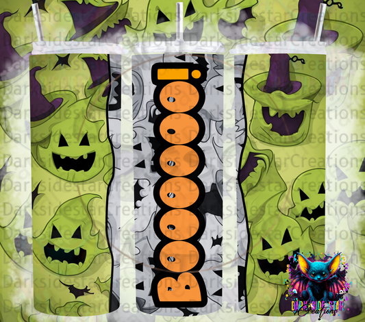 Boo! Tumbler Wrap Design PNG | 300 DPI | Tumbler Wrap | PNG | Digital Files Only (1)