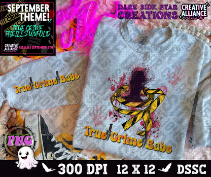 True Crime Creative Alliance Network CAN Collab 4th September 6th 2024 PNG | Tumbler | Collab | 300 DPI | PNG | Digital Files Only (32)