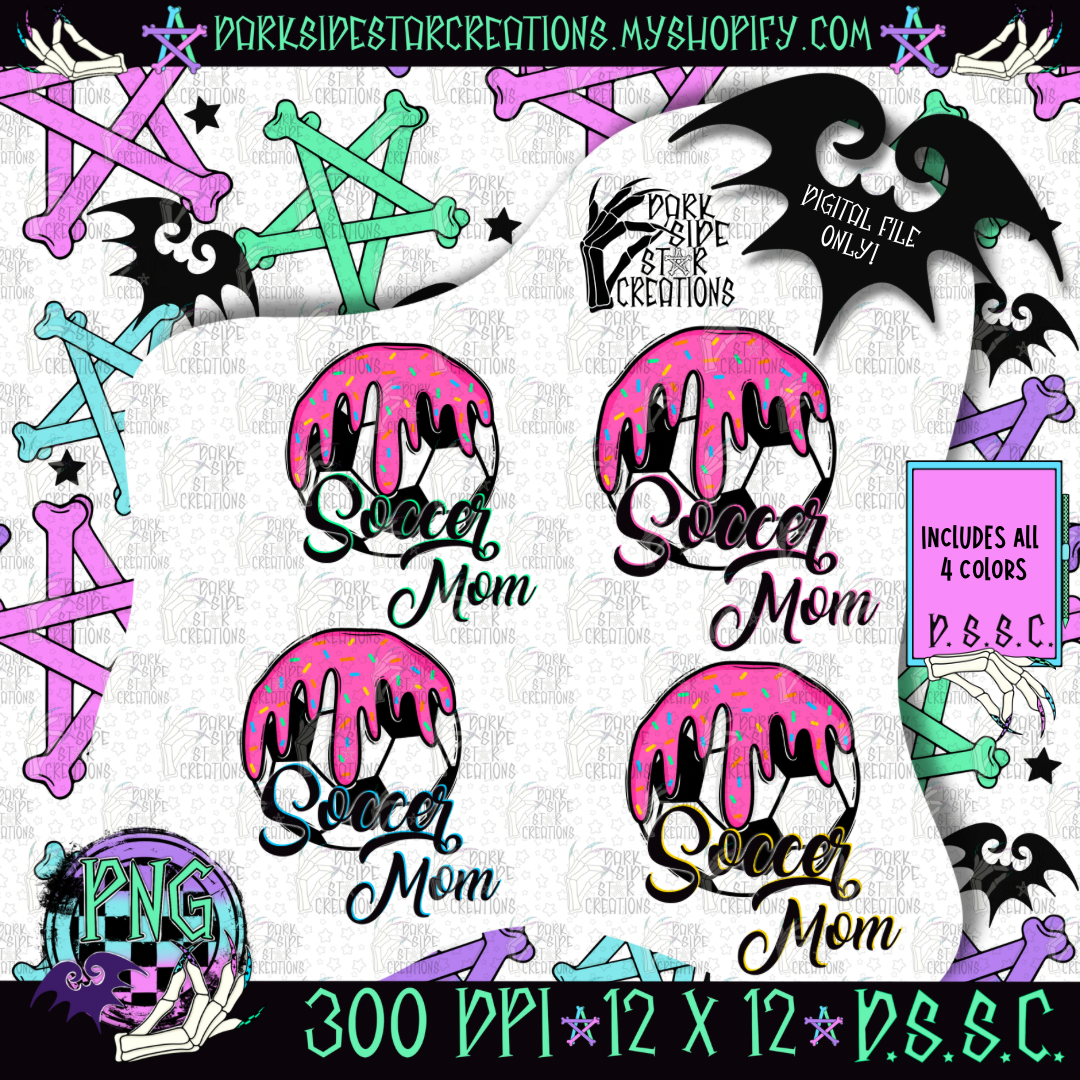 Soccer Mom Sundae PNG | 300 DPI | PNG | Digital Files Only (4)