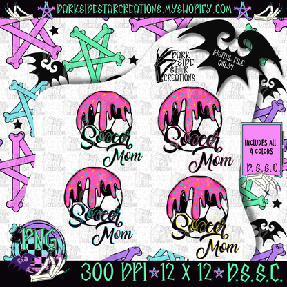 Soccer Mom Sundae PNG | 300 DPI | PNG | Digital Files Only (4)