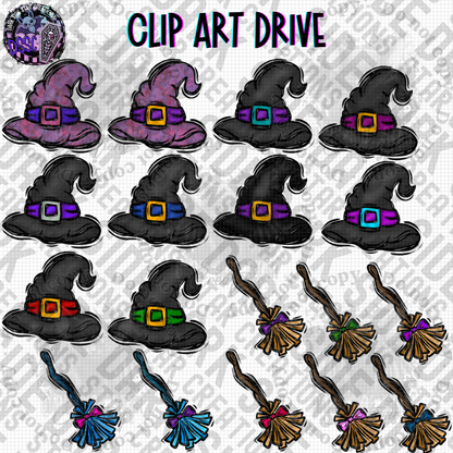 Clipart Drive By Dark Side Star Designs | 300 DPI | PNG | Digital File Clipart Drive | Elements | Digital Files Only