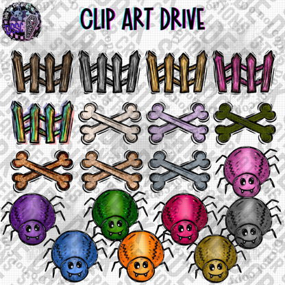 Clipart Drive By Dark Side Star Designs | 300 DPI | PNG | Digital File Clipart Drive | Elements | Digital Files Only