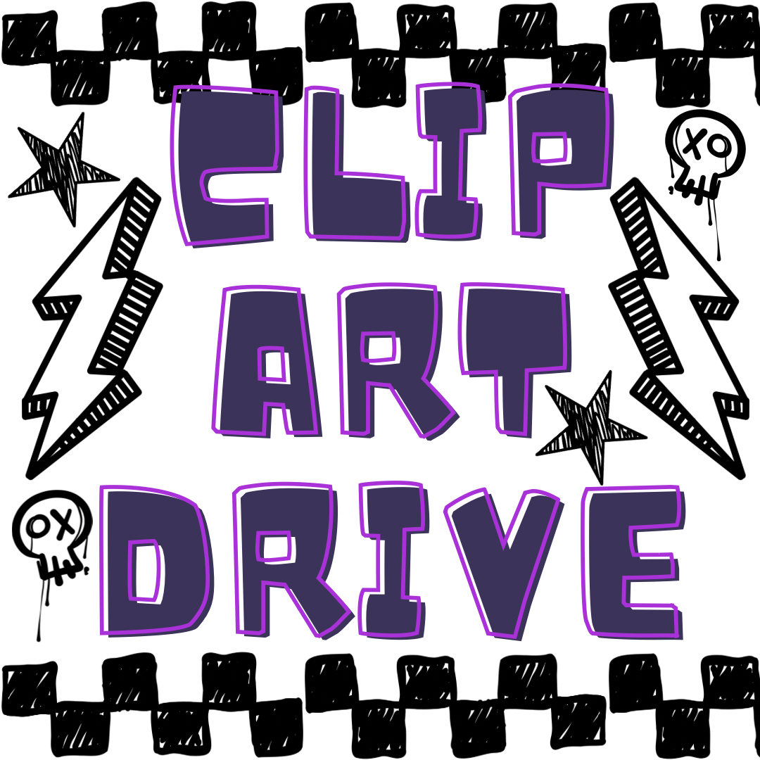 Clipart Drive By Dark Side Star Designs | 300 DPI | PNG | Digital File Clipart Drive | Elements | Digital Files Only
