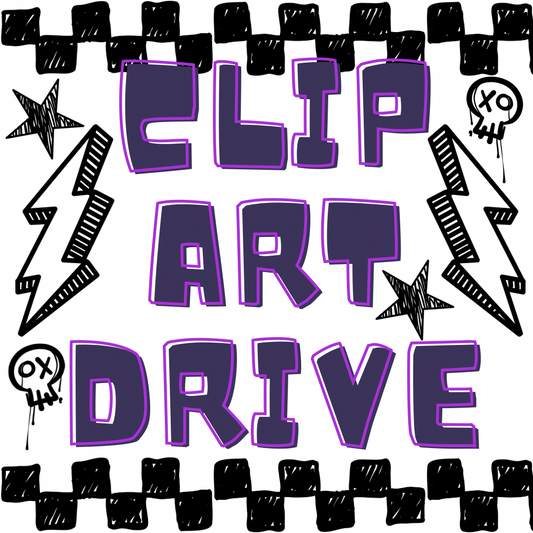 Clipart Drive By Dark Side Star Designs | 300 DPI | PNG | Digital File Clipart Drive | Elements | Digital Files Only