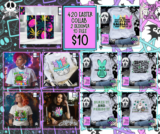 420 Easter Collab With Diesel Designs | Collab | 300 DPI | PNG | Tumbler | Digital Files Only (10)