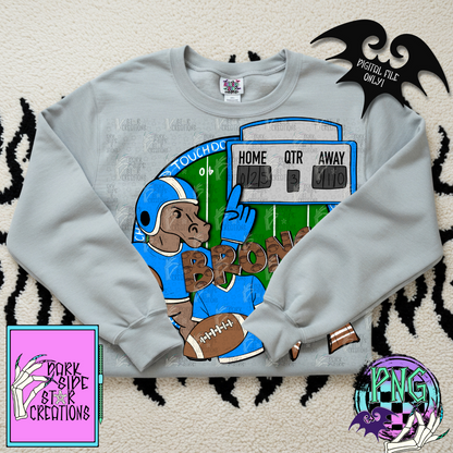 Football Mascot Broncos PNG | 300 DPI | PNG | Digital Files Only (1)