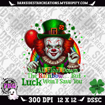 Luck Won’t Save You PNG | 300 DPI | PNG | Digital Files Only (1)