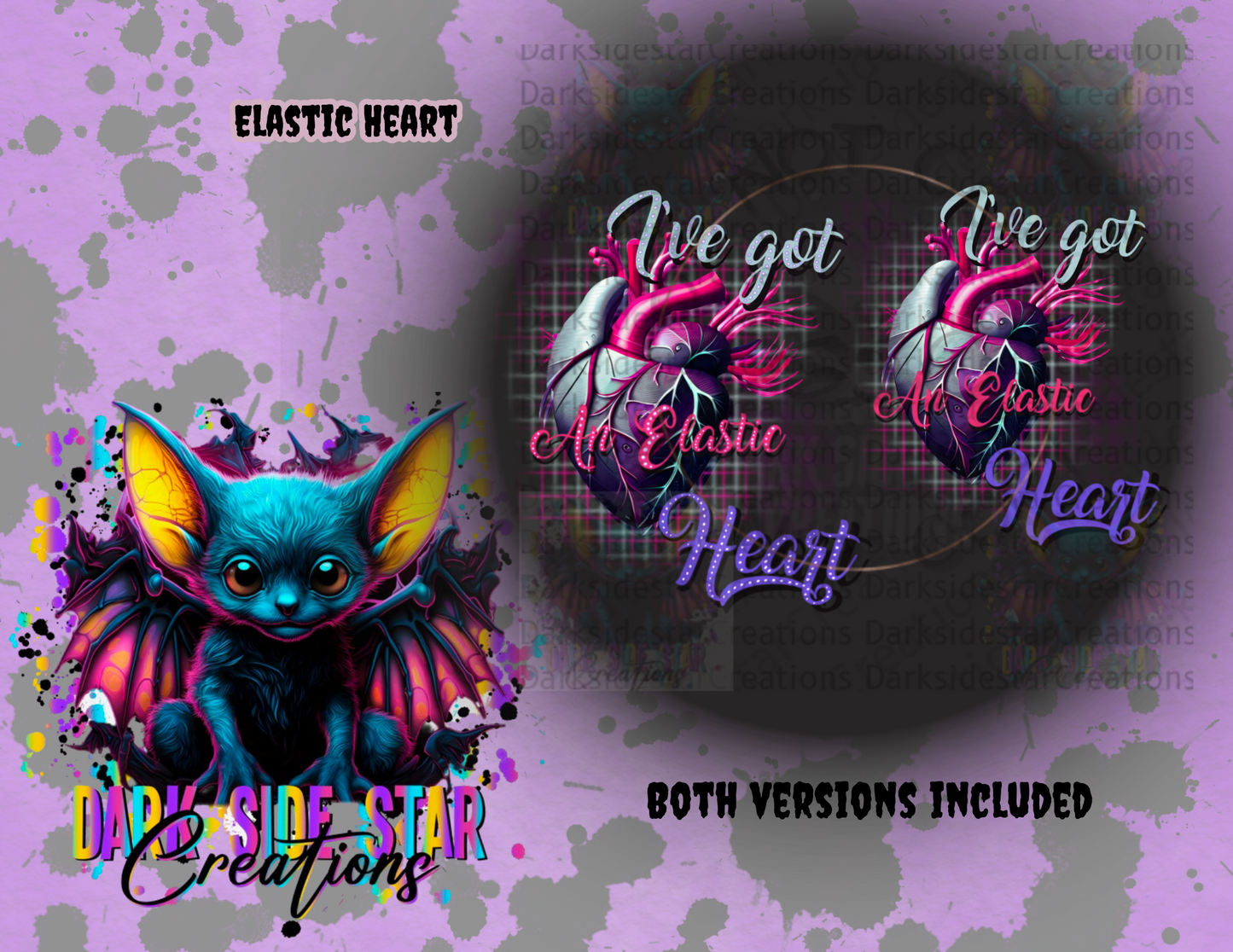 ELASTIC HEART DIGITAL CREATIONS PNG/SVG