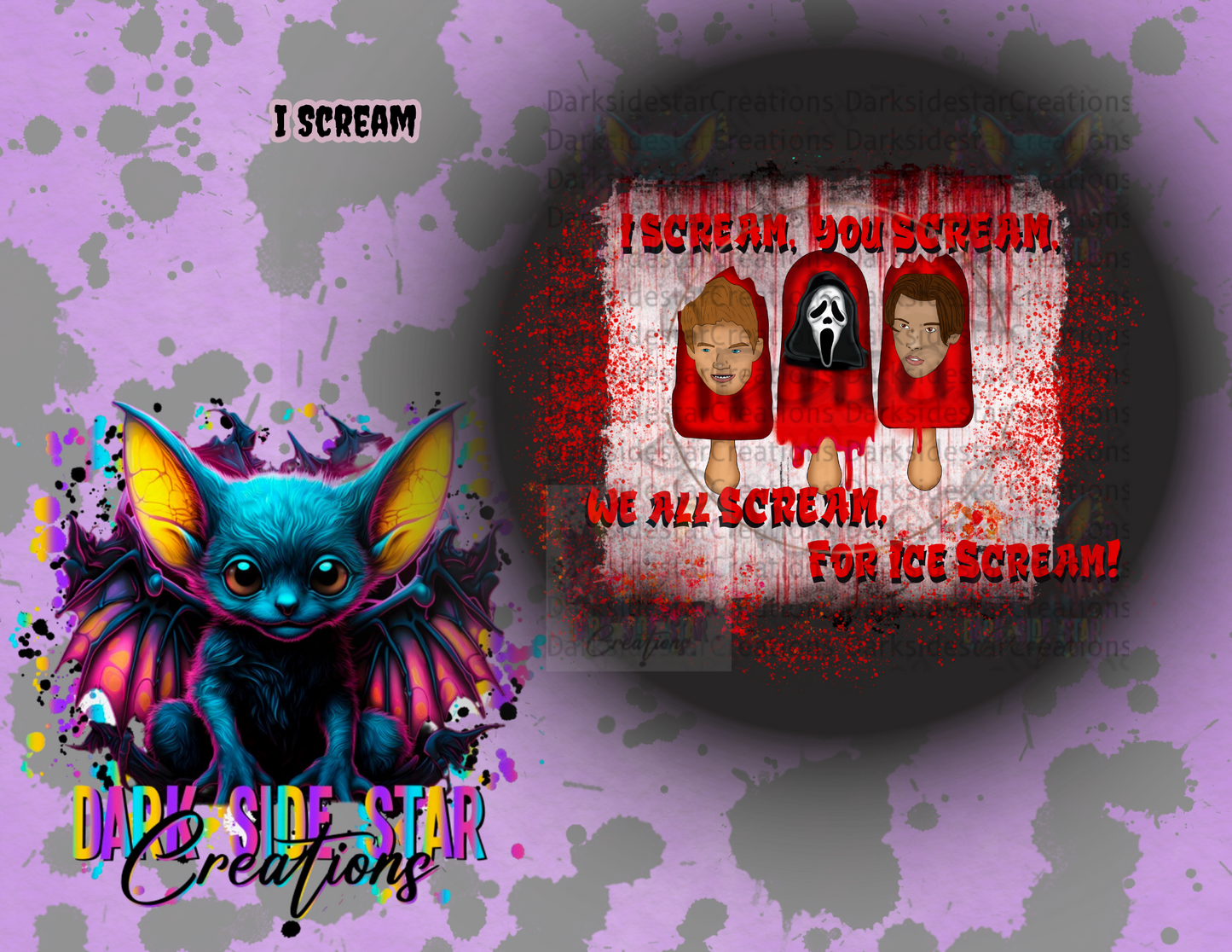 ICE SCREAM  DIGITAL CREATIONS PNG/SVG