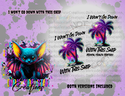 I WON'T GO DOWN DIGITAL CREATIONS PNG/SVG