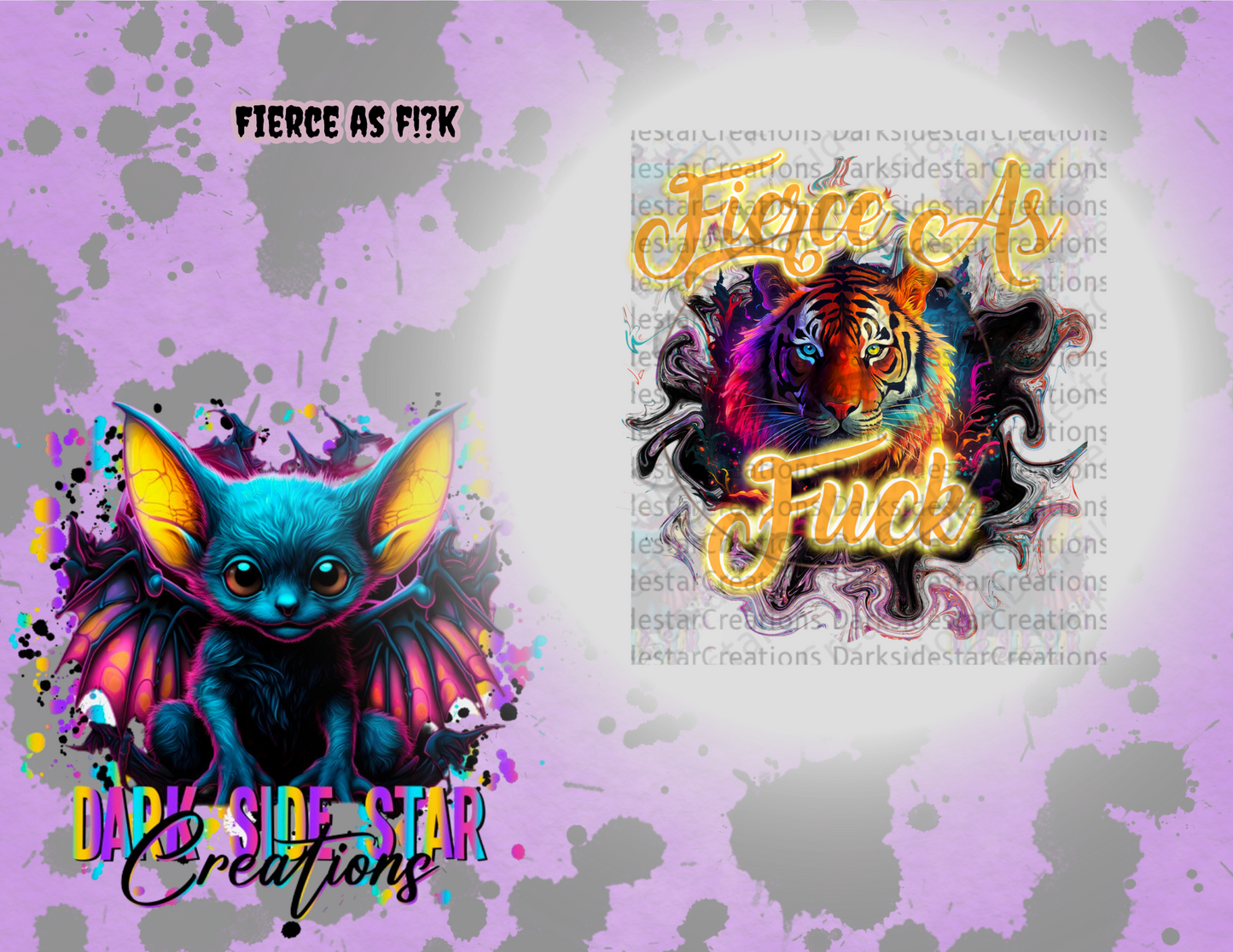 FIERCE AS F*!K  DIGITAL CREATIONS PNG/SVG