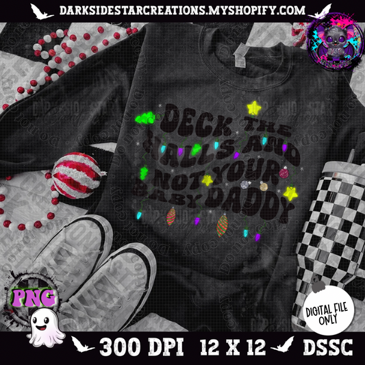 Deck The Halls PNG | 300 DPI | PNG | Digital Files Only (1)