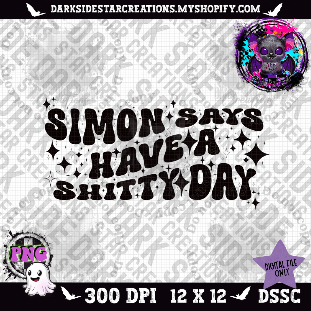 Simon Says PNG | 300 DPI | PNG | Digital Files Only (1)