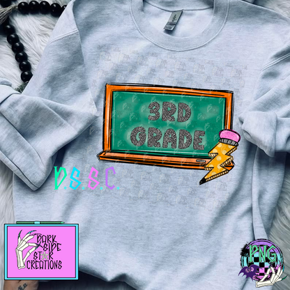 Back To School Chalkboard Bundle PNG | 300 DPI | PNG | Digital Files Only | Bundle | (14)