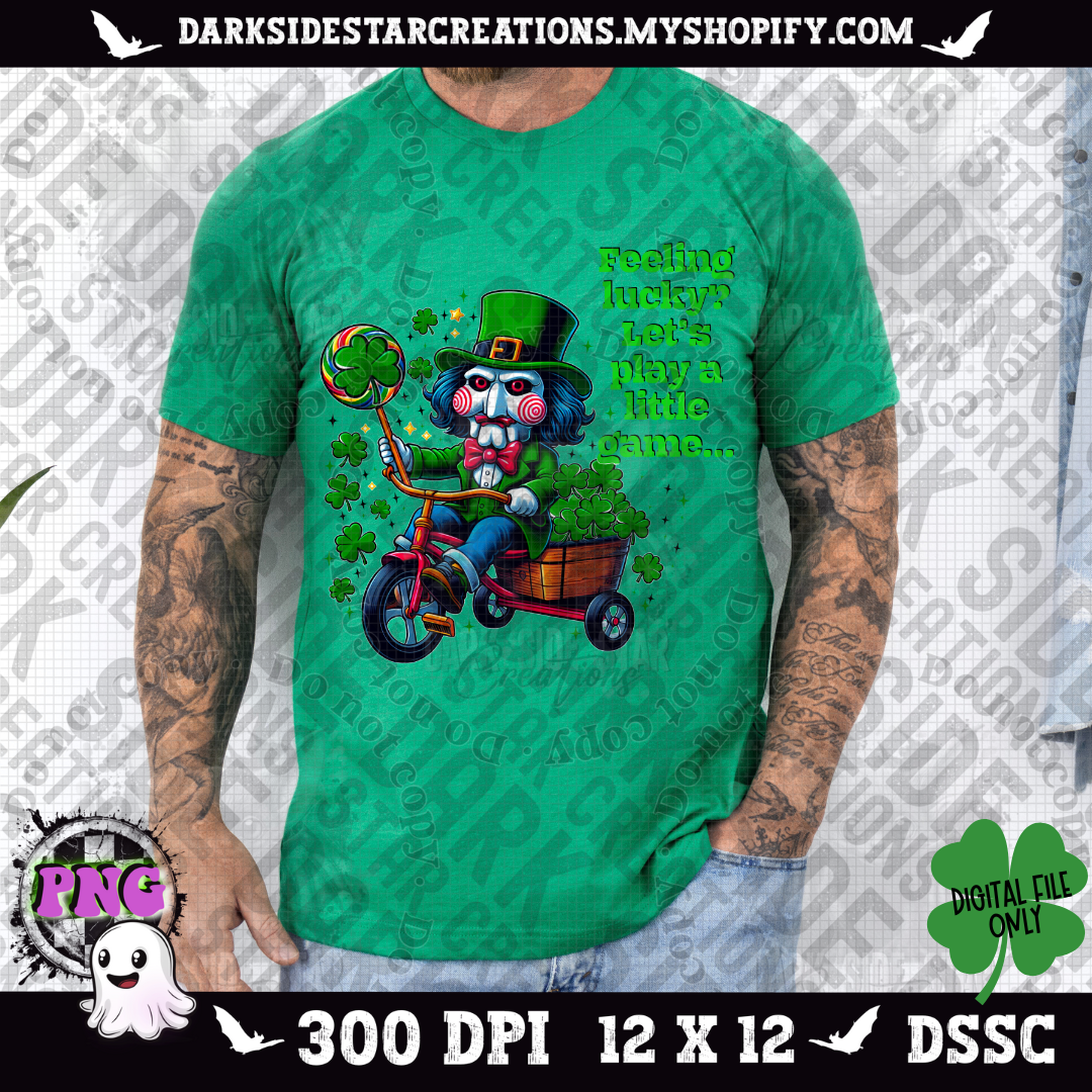 Feeling Lucky? PNG | 300 DPI | PNG | Digital Files Only (1)