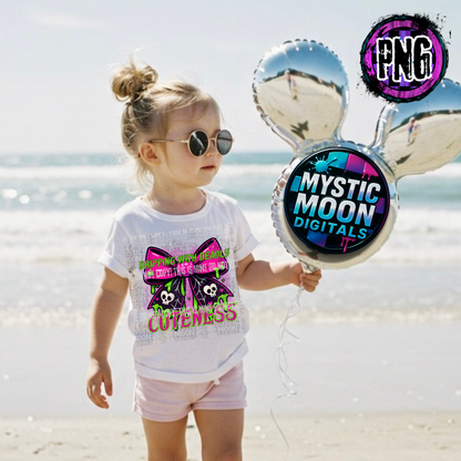 Neon Nightmares Collab With Mystic Moon Digitals | Collab | 300 DPI | PNG | Seamless | Tumbler Digital Files Only