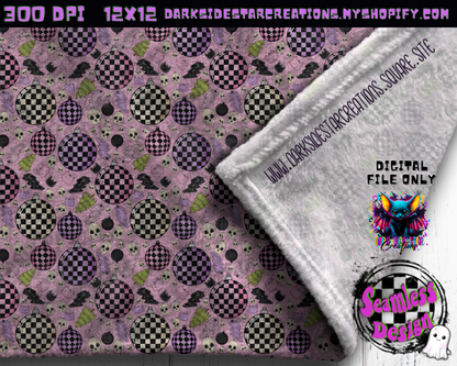 Emo Christmas Seamless Baby Pink Designs PNG | 300 DPI | 12X12 | Seamless | PNG | Digital Files Only ( 3 Sizes Included)