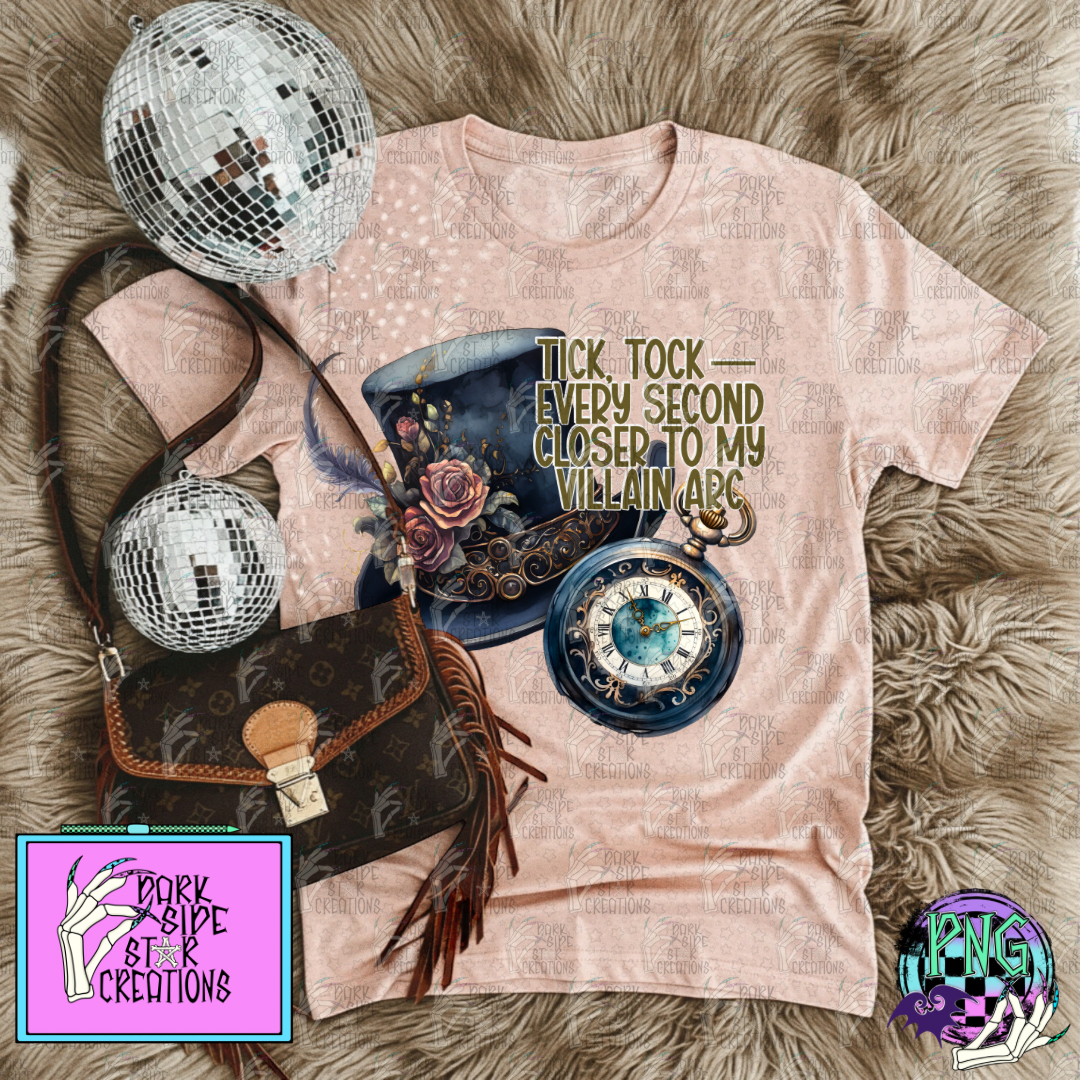 Tick Tock PNG | 300 DPI | PNG | Digital Files Only (1)