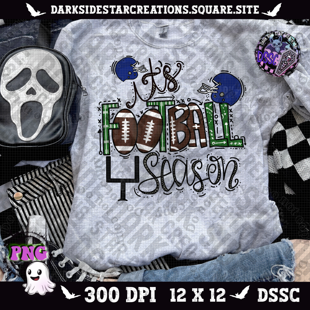 It's Football Season PNG | 300 DPI | PNG | Digital Files Only (1)
