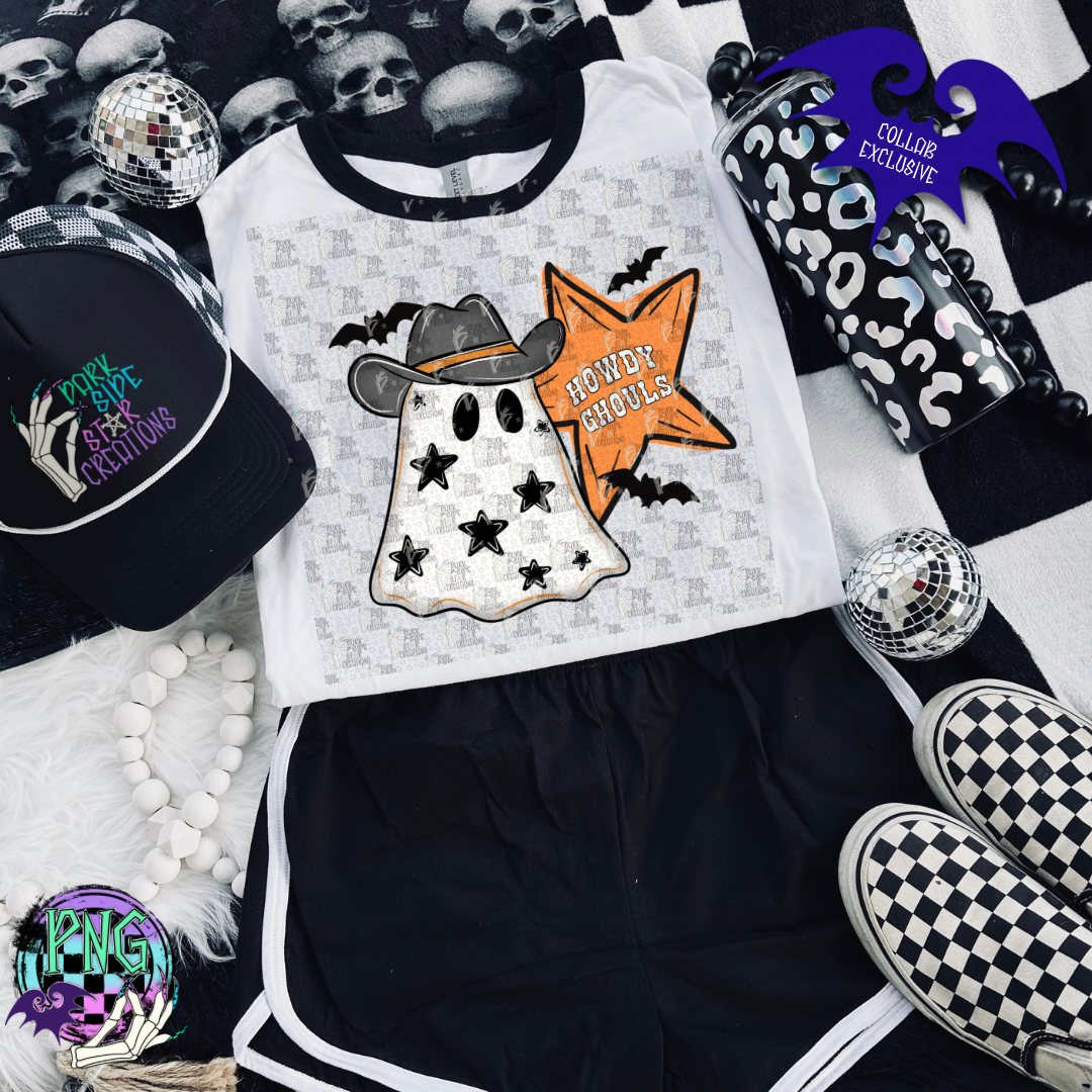 Spooky Western Collab With Diesel Designs PNG | Collab | 300 DPI | PNG | Libby Wrap | Seamless | Tumbler Digital Files Only (10)
