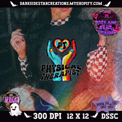 Physical Therapist PT PNG | 300 DPI | PNG | Digital Files Only (1)