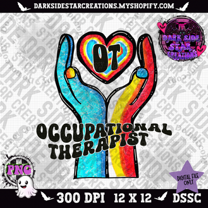 Occupational Therapy OT PNG | 300 DPI | PNG | Digital Files Only (1)