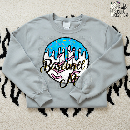Baseball Mom Sundae PNG | 300 DPI | PNG | Digital Files Only (4)