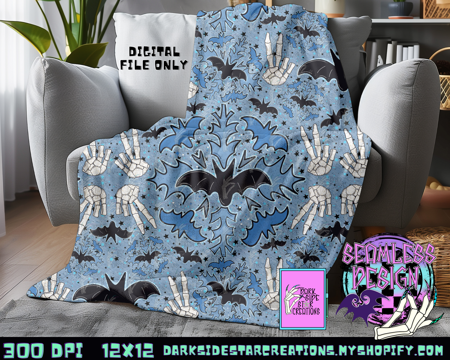 Spooky Winter Collab With Diesel Designs| Collab | 300 DPI | PNG | Tumbler Wrap | Seamless | Libby Wrap | Digital Files Only (20)