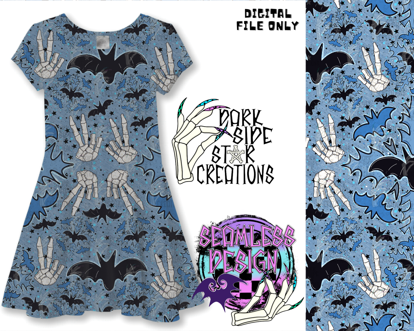 Spooky Winter Collab With Diesel Designs| Collab | 300 DPI | PNG | Tumbler Wrap | Seamless | Libby Wrap | Digital Files Only (20)