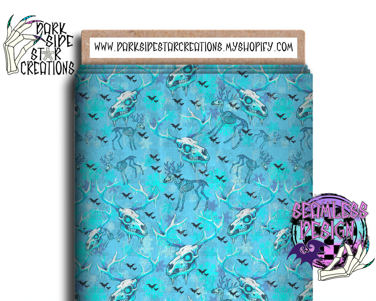Spooky Winter Collab With Diesel Designs| Collab | 300 DPI | PNG | Tumbler Wrap | Seamless | Libby Wrap | Digital Files Only (20)
