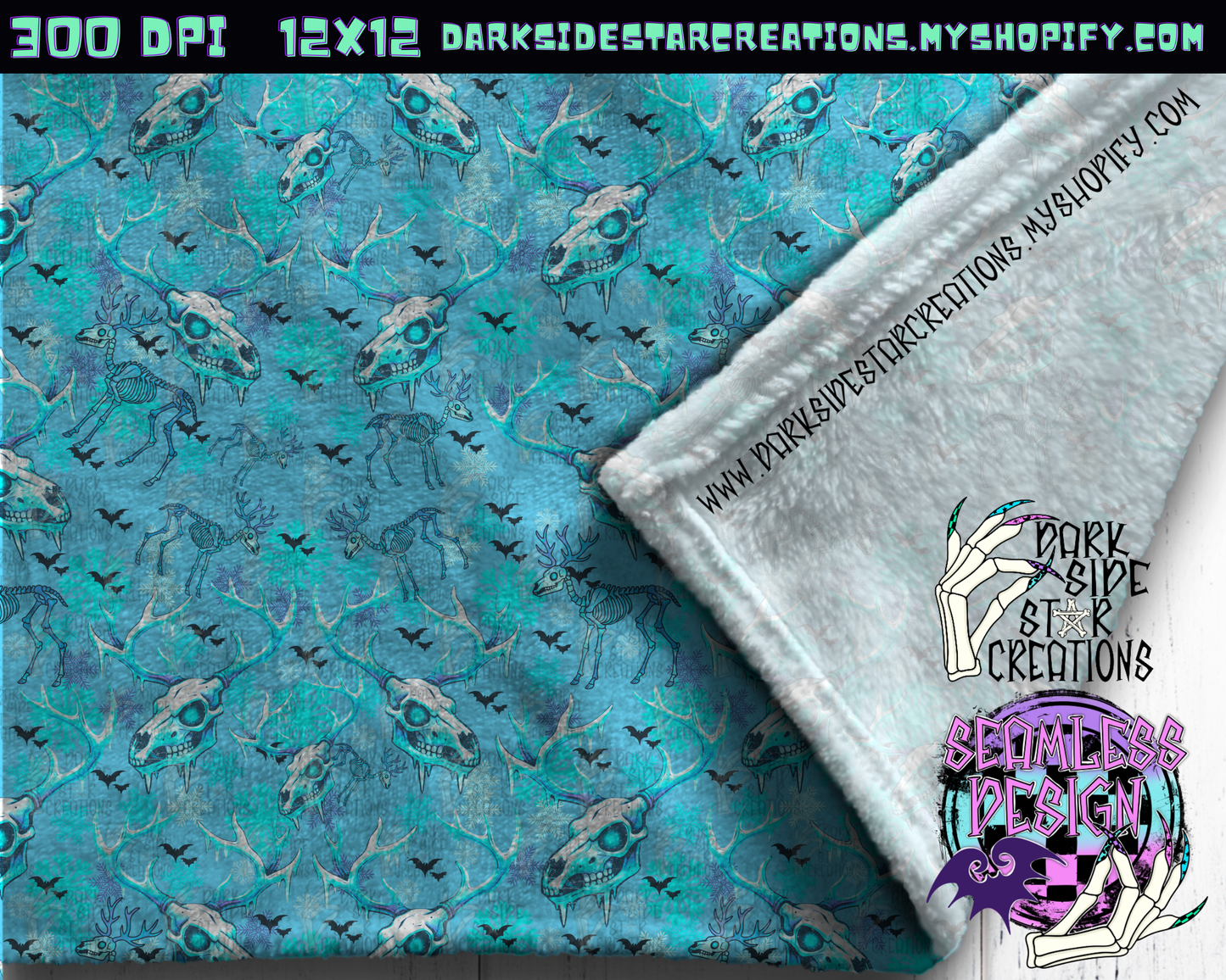 Spooky Winter Collab With Diesel Designs| Collab | 300 DPI | PNG | Tumbler Wrap | Seamless | Libby Wrap | Digital Files Only (20)