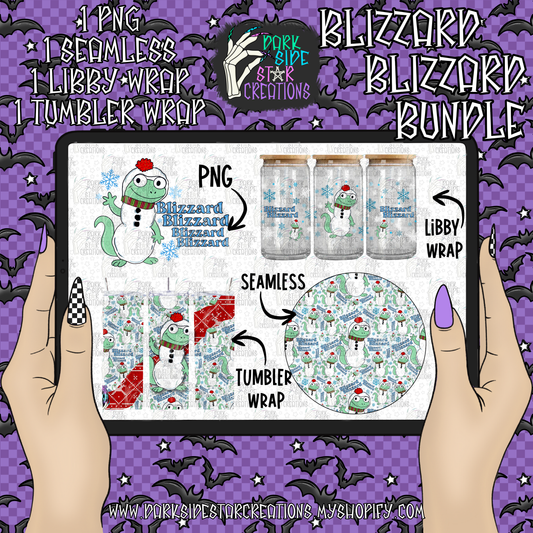 Blizzard Blizzard Bundle PNG | 300 DPI | PNG | Bundle | Digital Files Only (4)