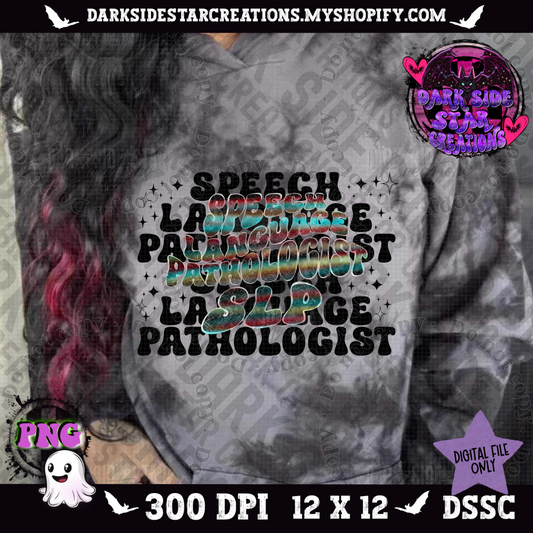 Speech Language Pathologist SLP PNG | 300 DPI | PNG | Digital Files Only (1)