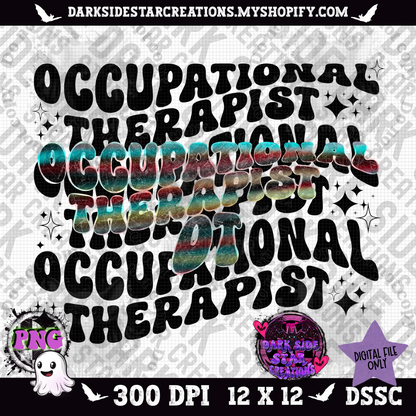 Occupational Therapist OT PNG | 300 DPI | PNG | Digital Files Only (1)