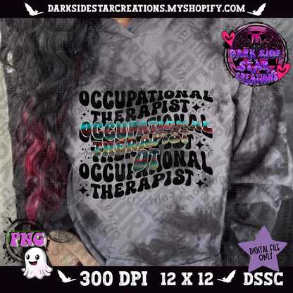 Occupational Therapist OT PNG | 300 DPI | PNG | Digital Files Only (1)