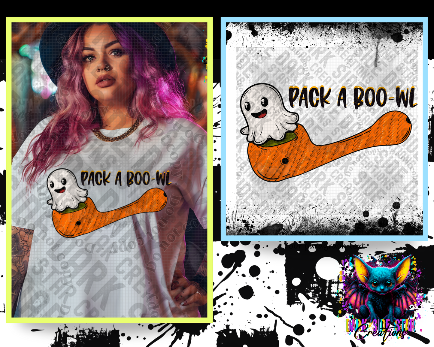 Pack a Boo-wl PNG | 300 DPI | PNG | Digital Files Only (1)
