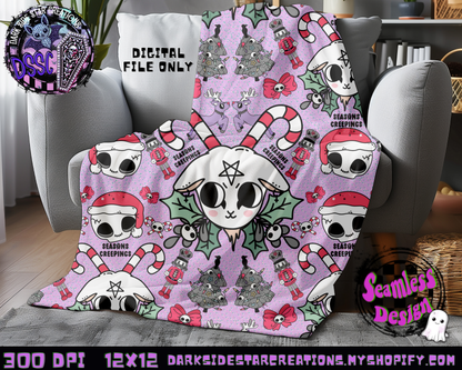 Seasons Creepings Seamless Design PNG | 300 DPI | 12X12 | Seamless | PNG | Digital Files Only (3 Sizes Included)