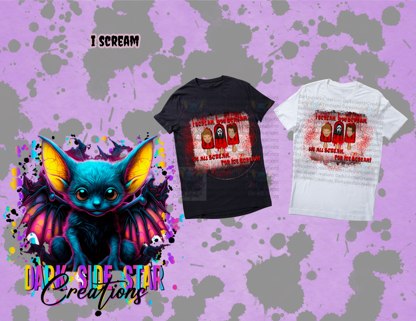 ICE SCREAM  DIGITAL CREATIONS PNG/SVG
