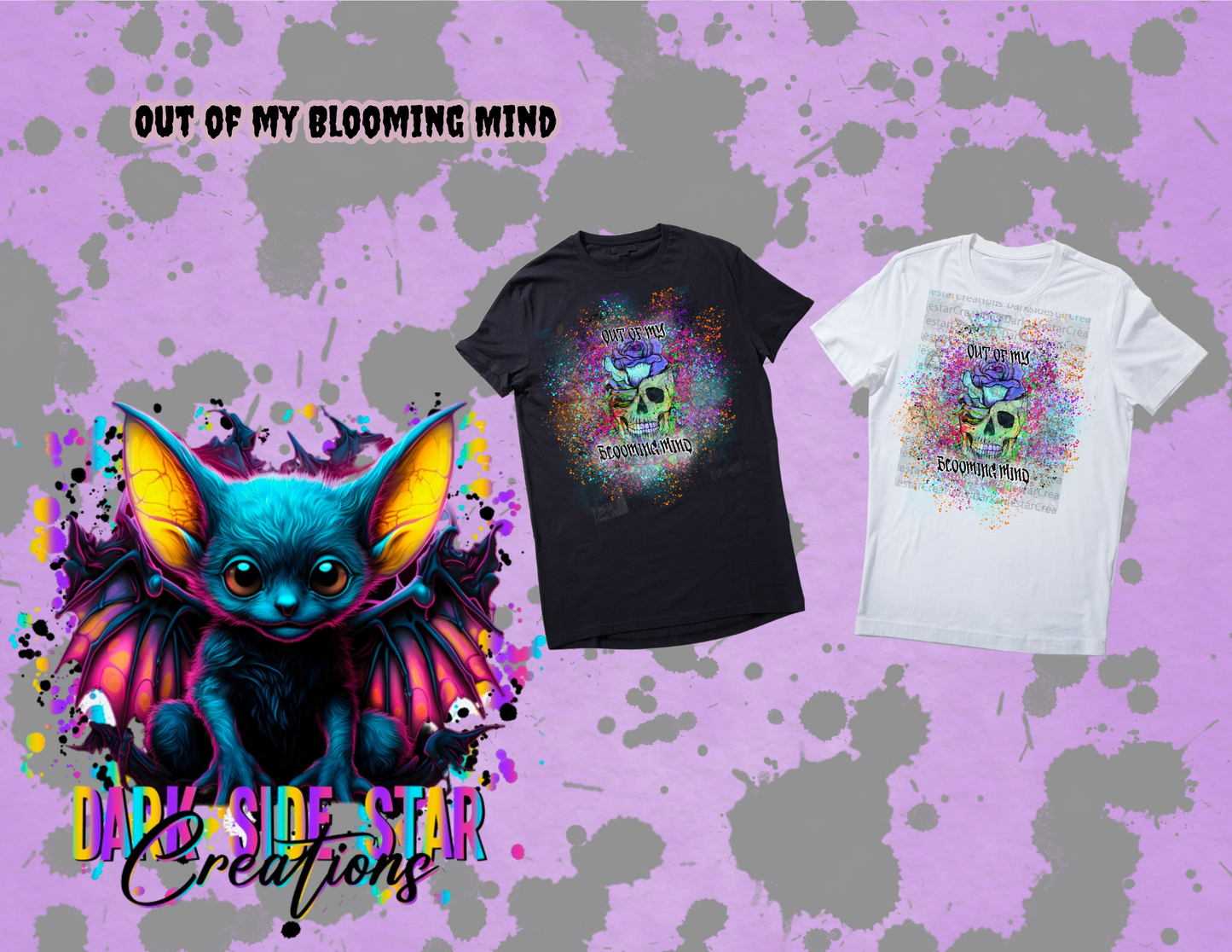 OUT OF MY BLOOMING MIND DIGITAL CREATIONS PNG/SVG