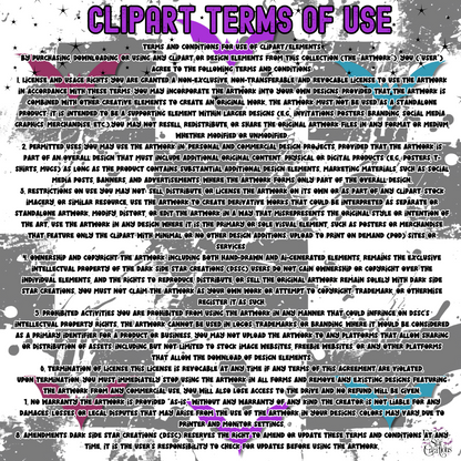 Emo Christmas Alpha, Numeral, And Symbol Set | 300 DPI | Transparent PNG | Alpha Set | Number Set |  A-Z Included | Uppercase | Lowercase | 0-9 Included | Symbols |(68 Included)