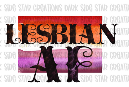 Lesbian AF DIGITAL FILE