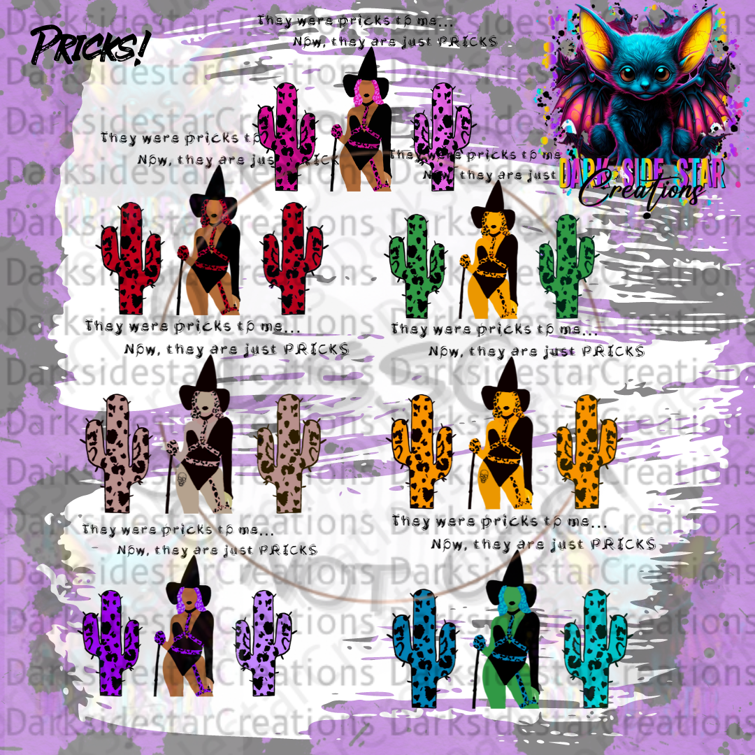 THEY WERE PRICKS TO ME. NOW THEY ARE JUST PRICKSDIGITAL CREATIONS PNG/SVG